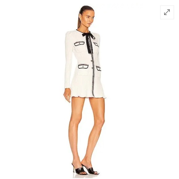 Self-Portrait Lurex Knit Dress - Picture 5 of 14